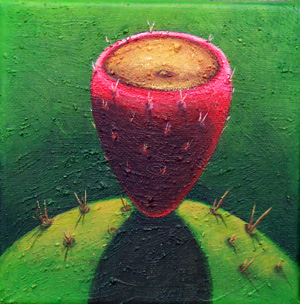 Cactus Fruit #1 by Jane Cassidy