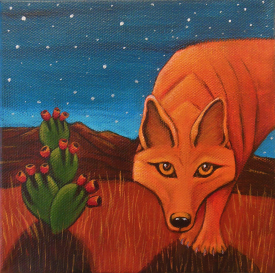 Magical Coyote by Jane Cassidy