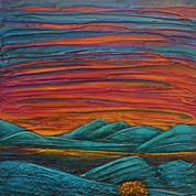 A Pink New Mexico Sunset by Jane Cassidy