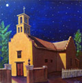 Our Lady of Guadalupe Church Santa Fe by Jane Cassidy