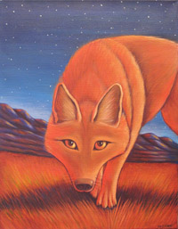 Coyote Path II by Jane Cassidy