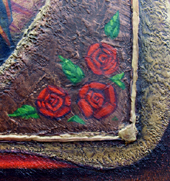 Example of Texture on Retablo Type Paintings