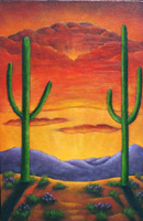 Sorroro Sunset II by Jane Cassidy