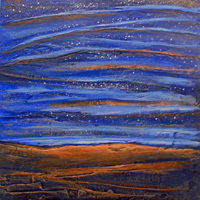 Starry Desert Night by Jane Cassidy