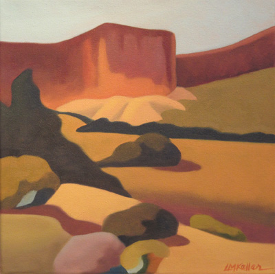 Ghost Ranch Canyon by Lanna Keller 