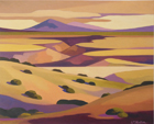 Taos Gorge August by Lanna Keller