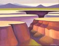 Taos Gorge VI by Lanna Keller